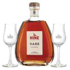 Hine Rare VSOP Cognac Gift Set With Glasses