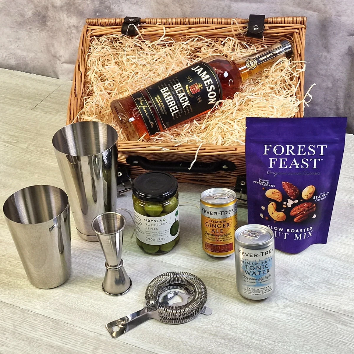 Jameson Black Barrel Whisky Luxury Cocktail Hamper 3 Jameson Black Barrel Whisky Luxury Cocktail Hamper