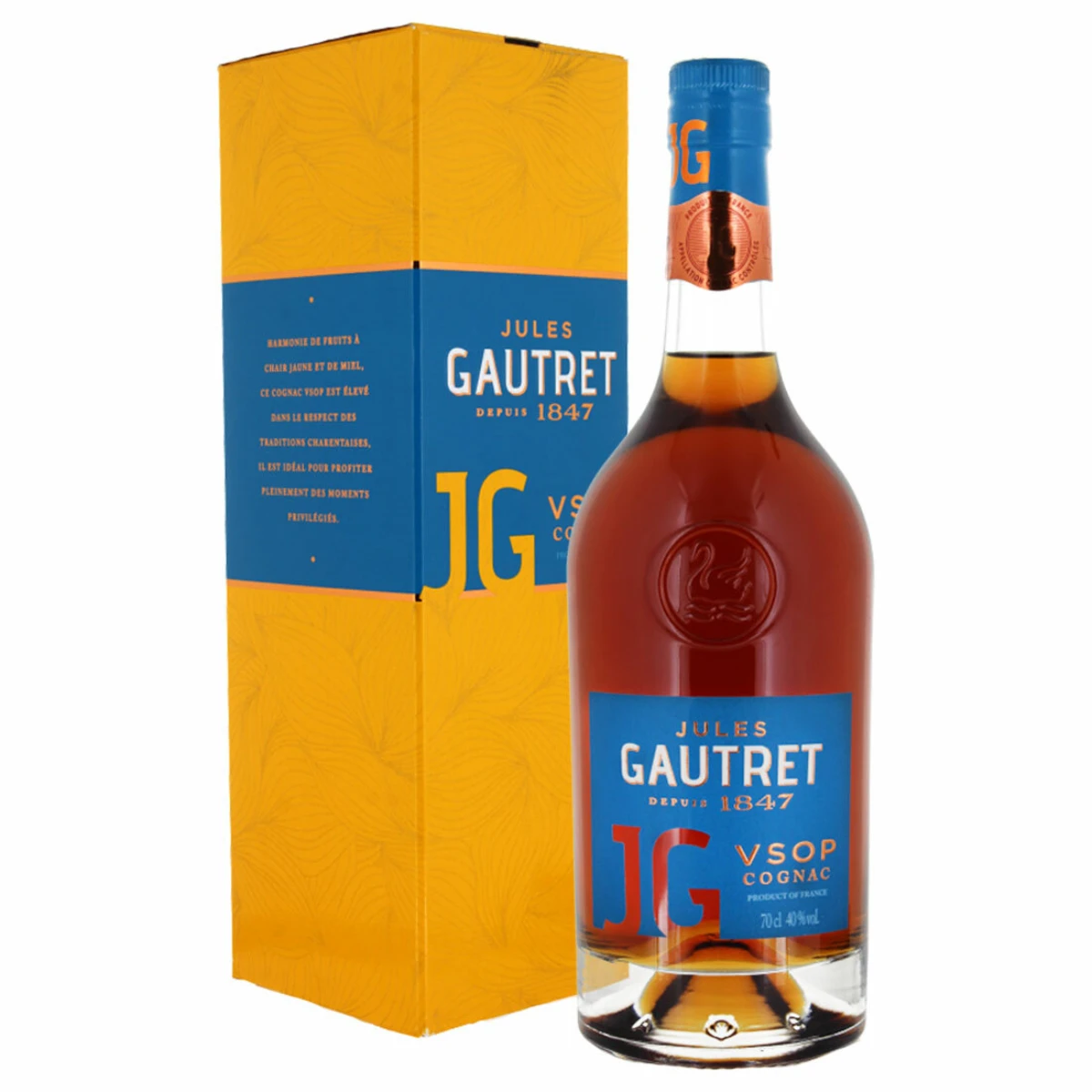 Jules Gautret VSOP Cognac 70cl 3 Jules Gautret VSOP Cognac 70cl