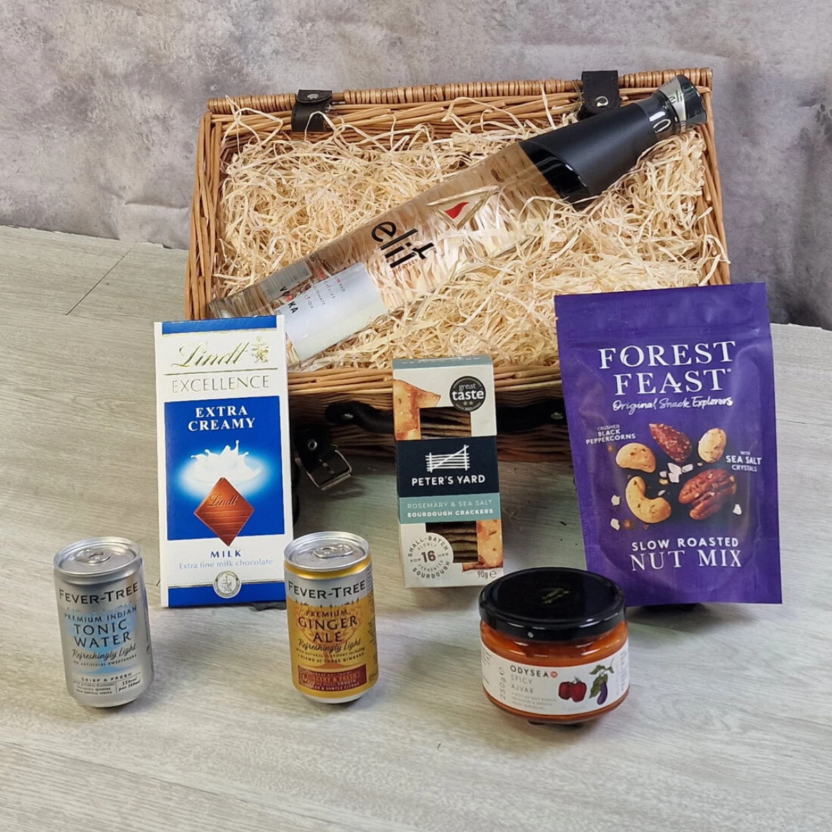 Stolichnaya Elit Vodka Luxury Treat Hamper 3 Stolichnaya Elit Vodka Luxury Treat Hamper