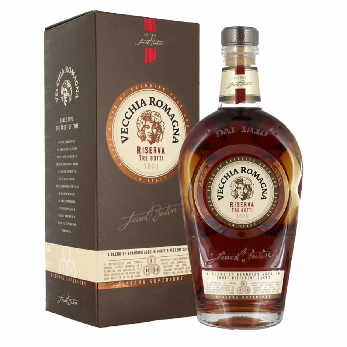 Vecchia Romagna Riserva Tre Botti 70cl 3 Vecchia Romagna Riserva Tre Botti 70cl