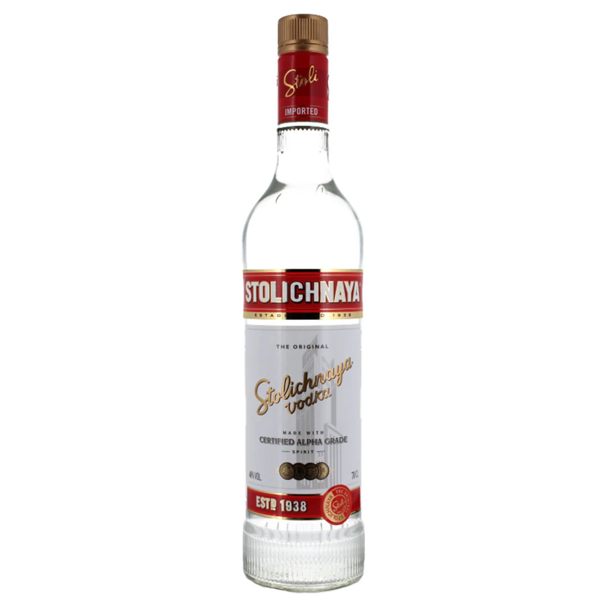 Stolichnaya Vodka 70cl 3 Stolichnaya Vodka 70cl